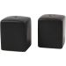 6 sett/ 1 pk., H: 6 cm, str. 5x5 cm, matt, svart