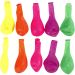 10 stk./ 1 pk., runde, dia. 23 cm, neonfarger