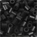 1100 stk./ 1 pk., str. 5x5 mm, hullstr. 2,5 mm, medium, black (32220)