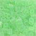 1100 stk./ 1 pk., str. 5x5 mm, hullstr. 2,5 mm, medium, grønn neon (32237)