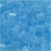 1100 stk./ 1 pk., str. 5x5 mm, hullstr. 2,5 mm, medium, blå neon (32235)
