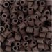 1000 stk./ 1 pk., str. 5x5 mm, hullstr. 2.5 mm, medium, brun