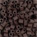 3000 stk./ 1 pk., str. 5x5 mm, hullstr. 2.5 mm, medium, brun