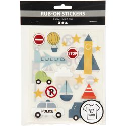Rub on Merkelapper