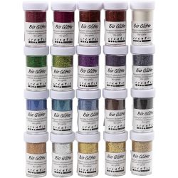 Biologisk nedbrytbart glitter