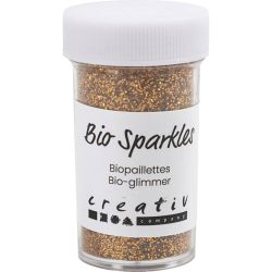 Biologisk nedbrytbart glitter