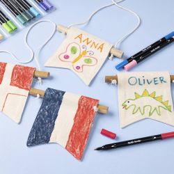 Gruppe DIY Kit Mal ditt eget banner