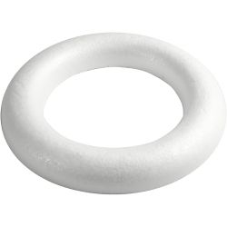 Ring med flat bakside
