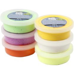 Silk Clay&reg;, v&aring;rfarger, 6x14 g/ 1 pk.