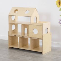 Cosy Dukkehus med oppbevaringsenhet